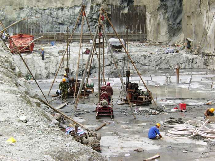 四川瀑布溝水電站