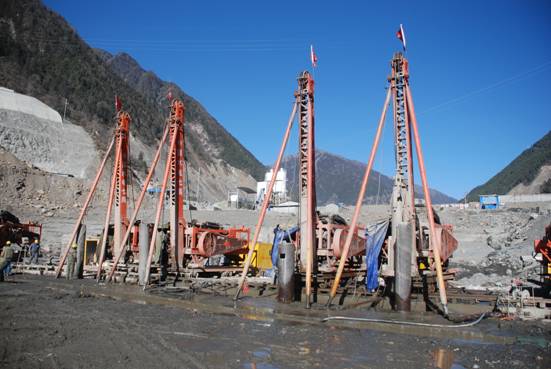 斜卡水電站大壩工程