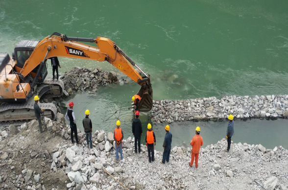 大崗山海流溝整治及零星工程施工